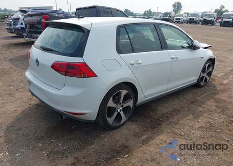 2015 Volkswagen Golf Gti 2.0T Se 4-Door из США, поврежденный, VIN 3VW5T7AU3FM046741
